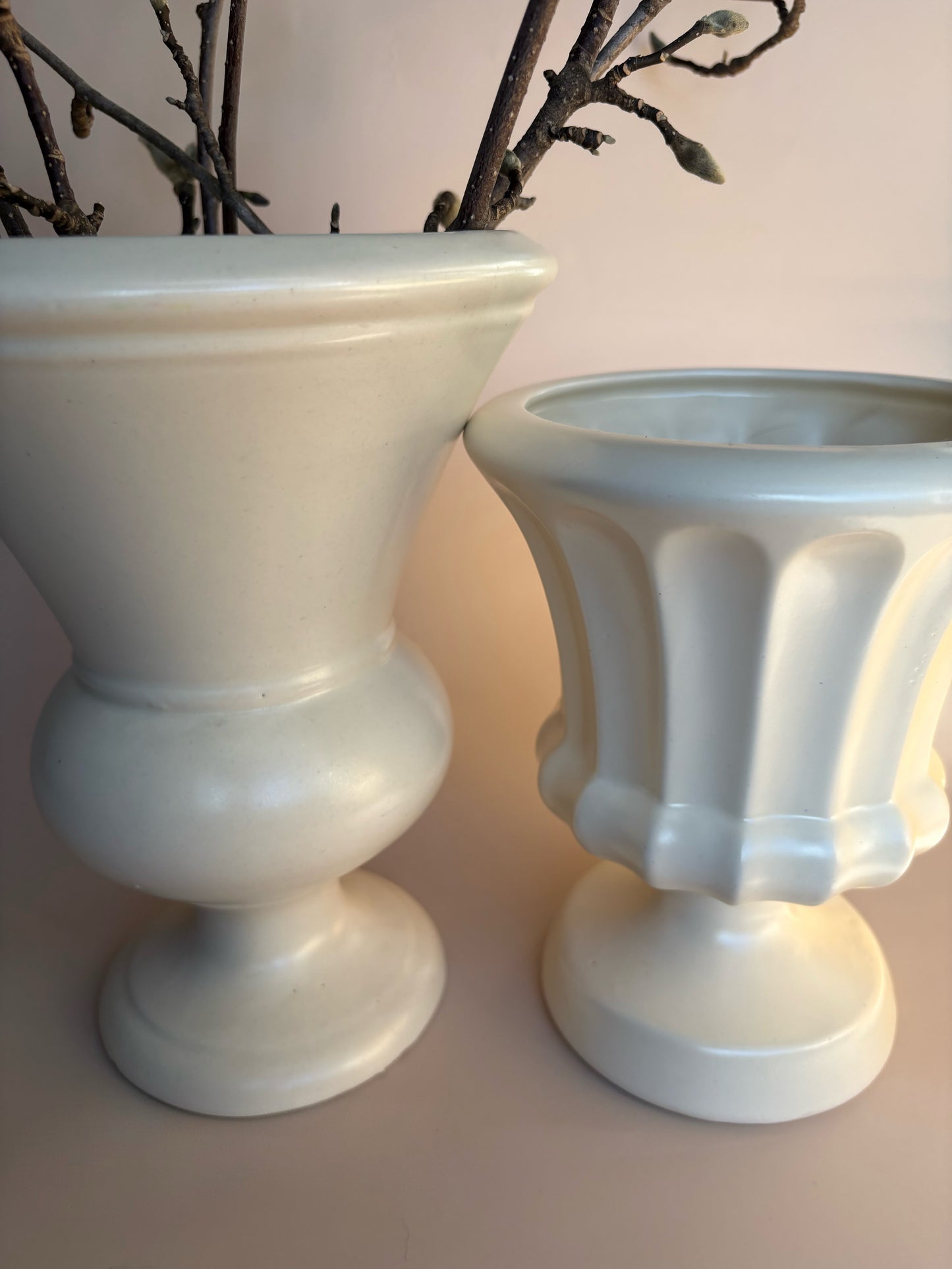Vintage Haeger Pottery Pedestal Urn Planter