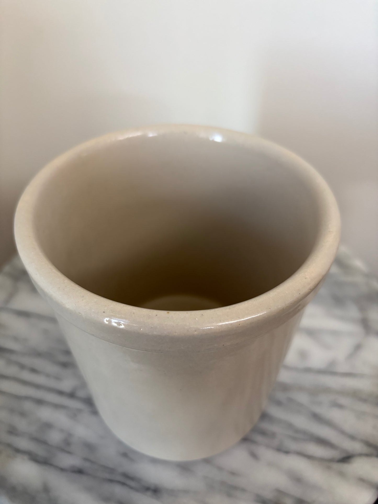 Vintage Lidded Crock