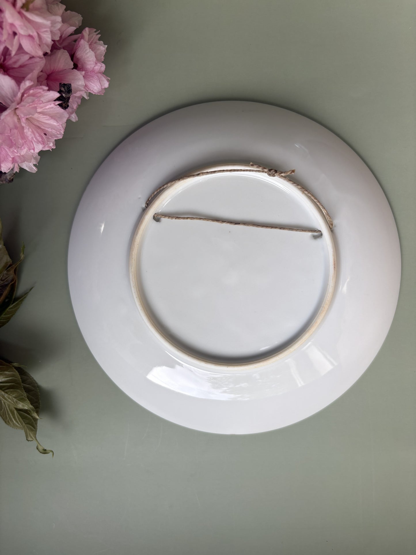 Vintage Decorative Warbler Plate