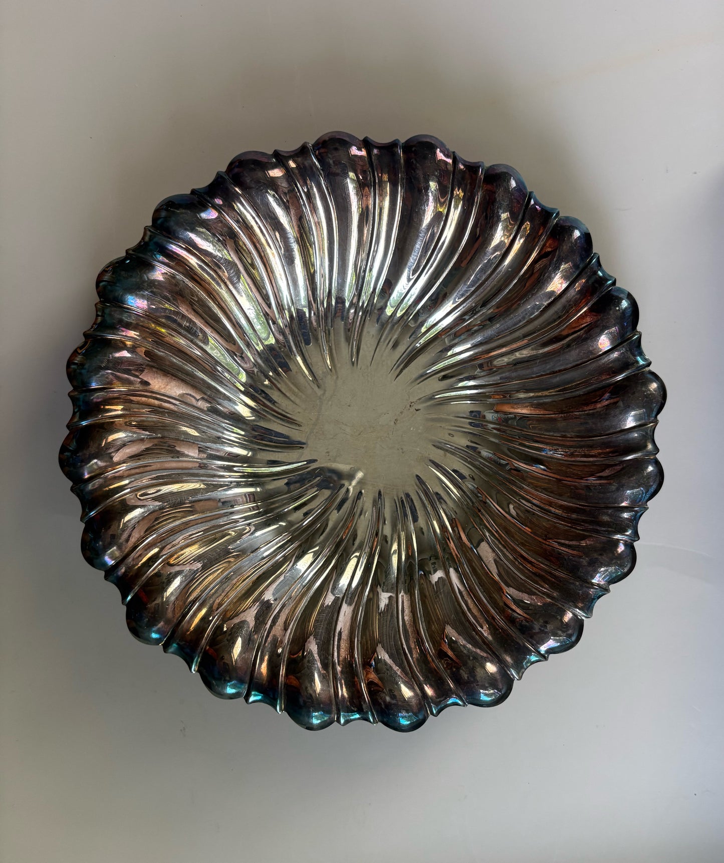 Vintage Silver-Plated Tray