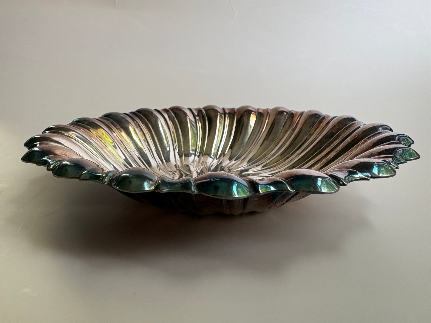 Vintage Silver-Plated Tray