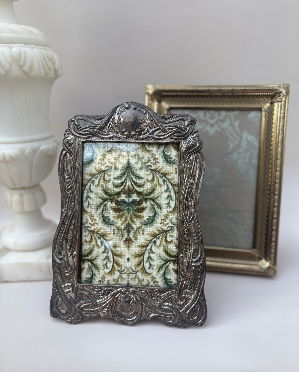 Vintage Ornate Silver Frame