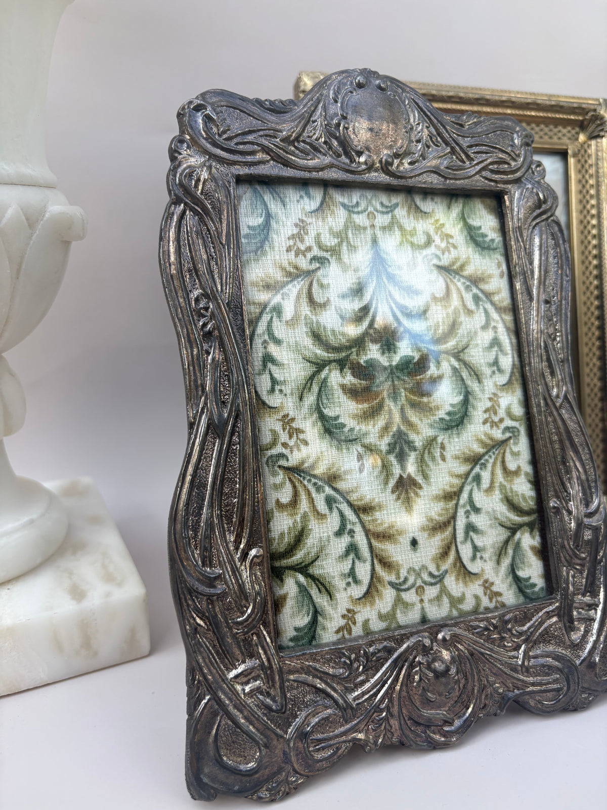 Vintage Ornate Silver Frame