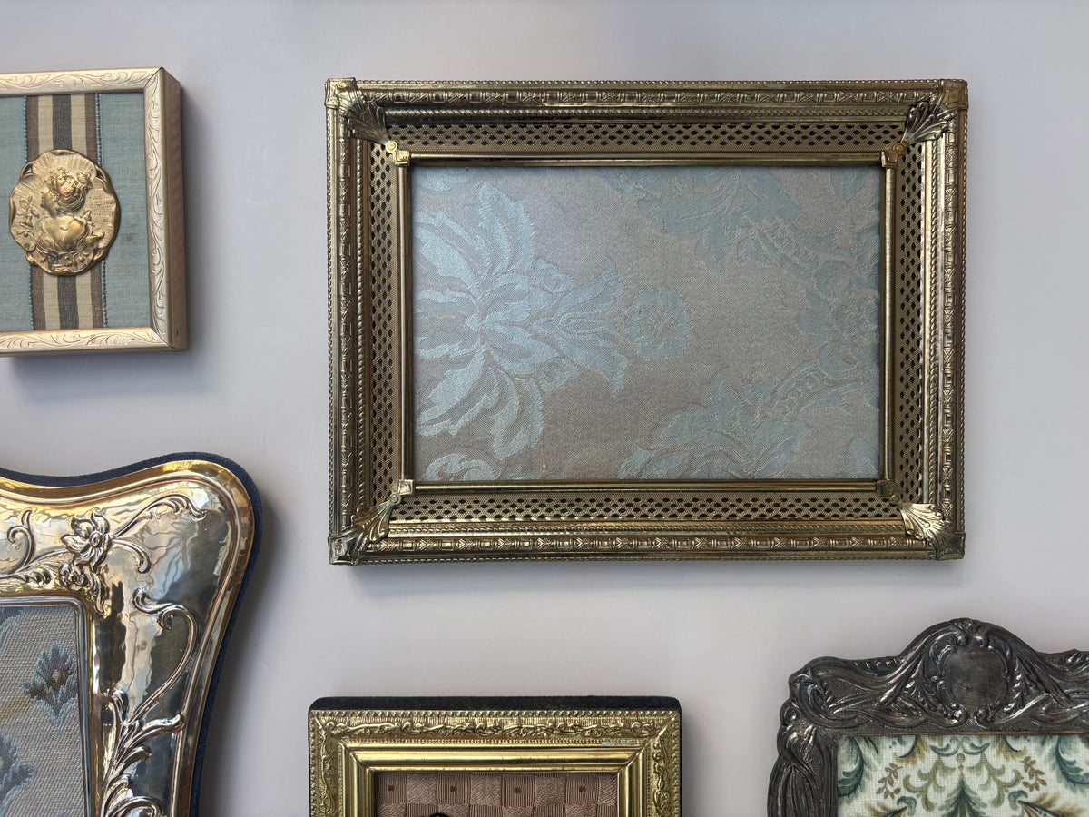 Vintage Brass Filigree Frame