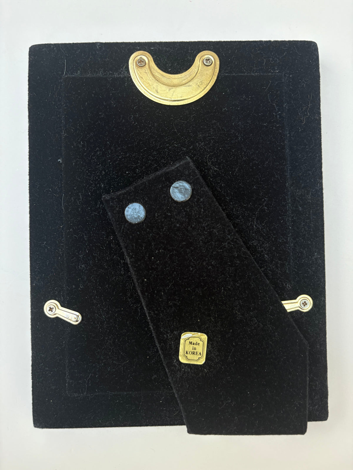 5 Cameos in a Brass Frame