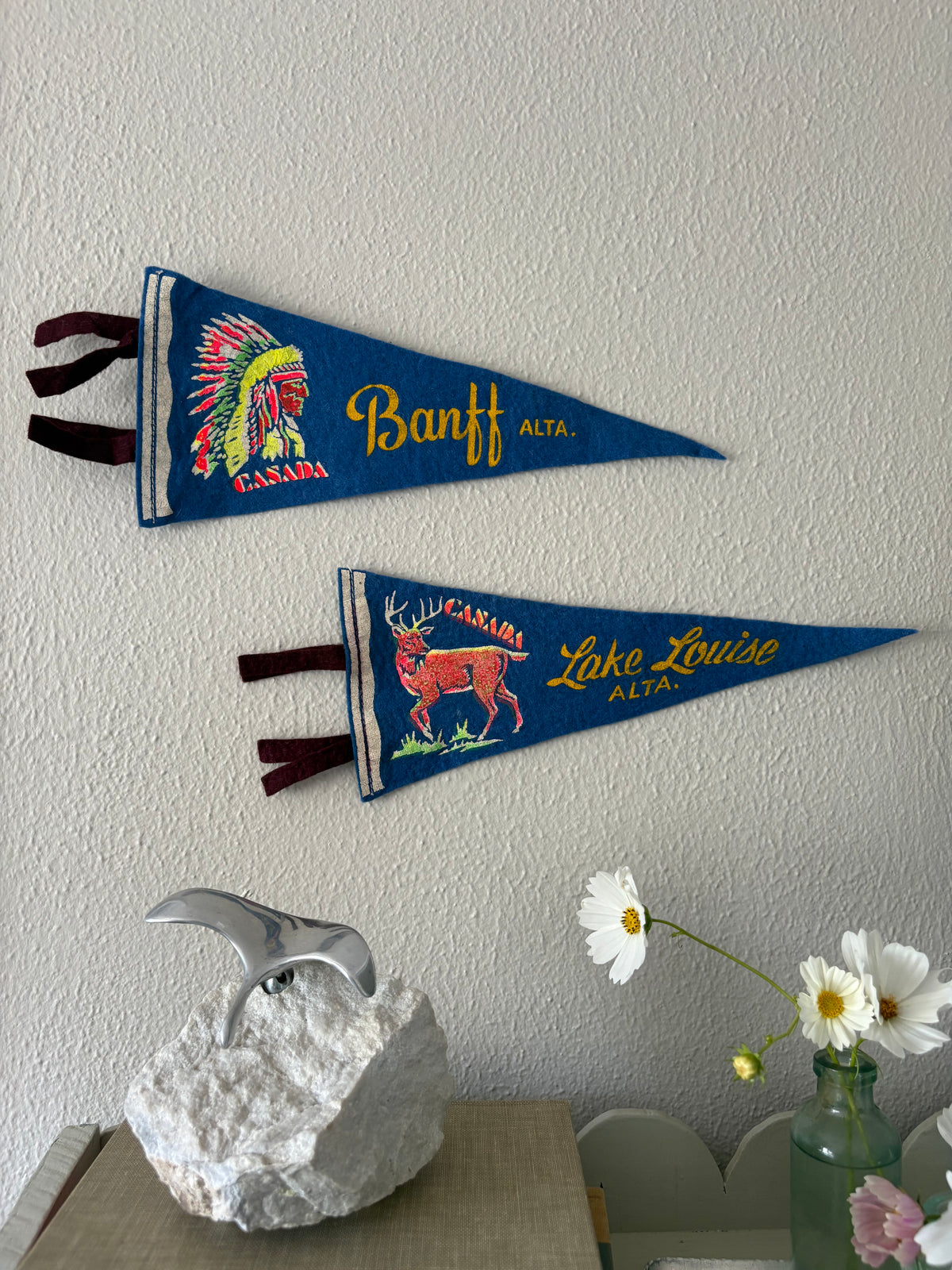 Vintage Lake Louise Pennant