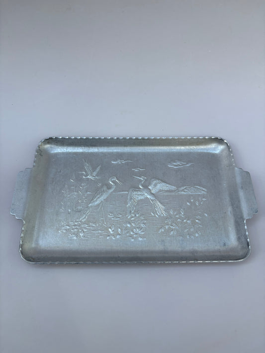 Vintage Aluminum Tidbit Tray