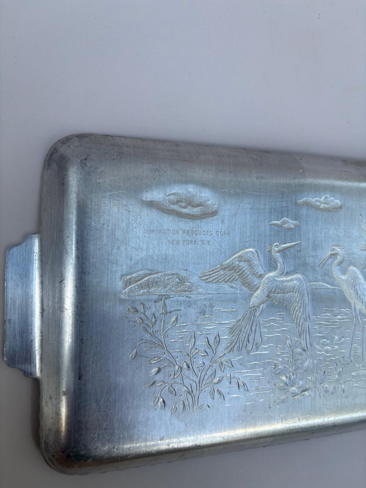 Vintage Aluminum Tidbit Tray