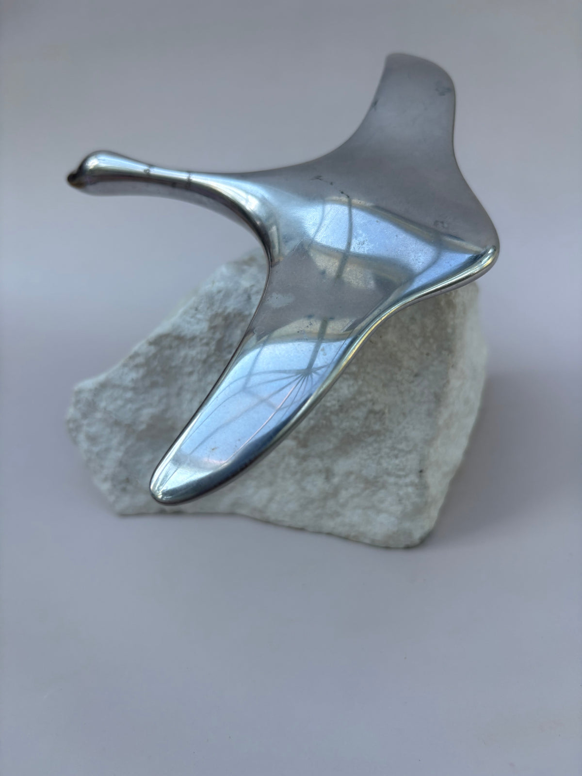 Vintage Hoselton Aluminum Large Goose Sculpture