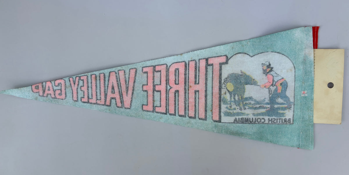 Vintage Three Valley Gap Pennant