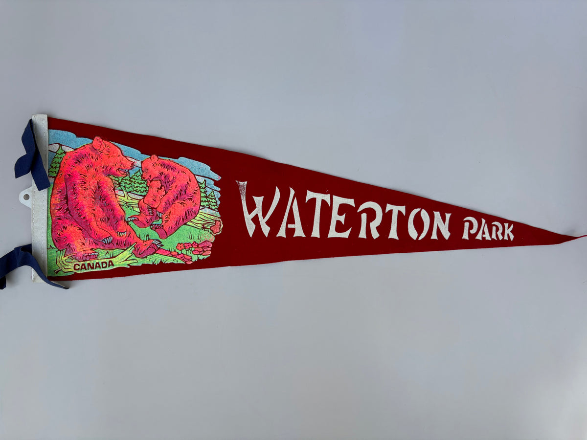 Vintage Waterton Park Pennant