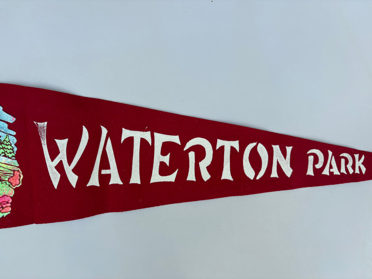 Vintage Waterton Park Pennant