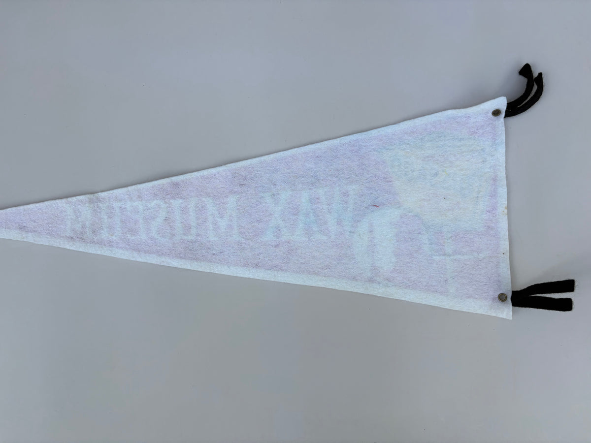 Vintage Royal London Wax Museum Pennant