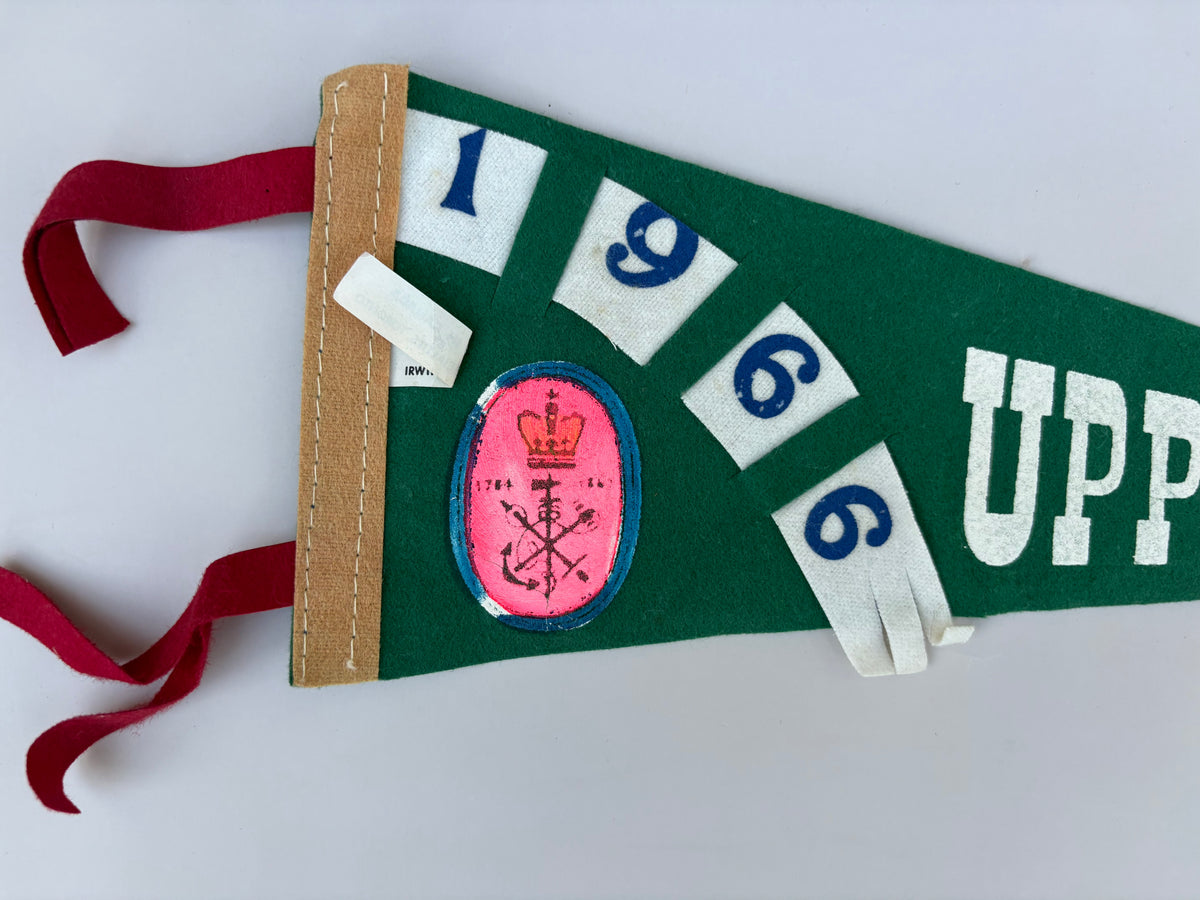 Vintage 1966 Upper Canada Village Pennant
