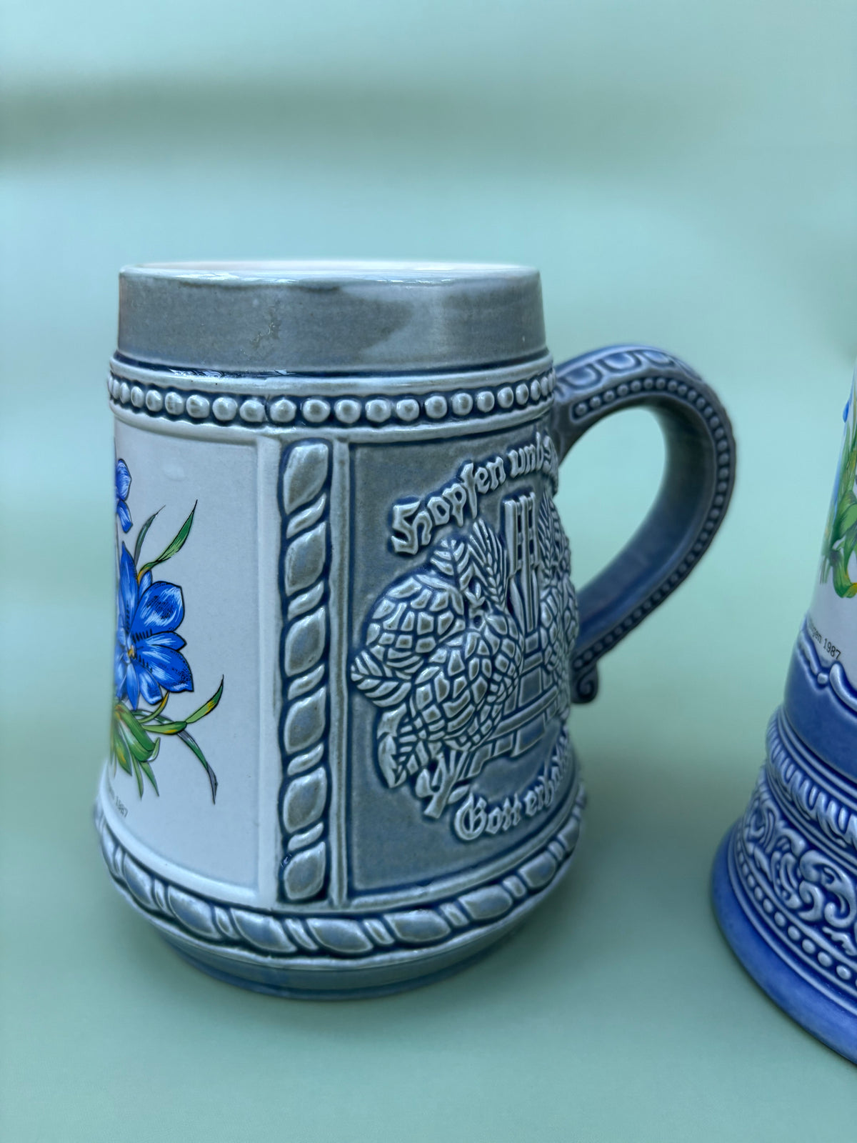 Vintage WF Onstmettingen 1987 German Stein