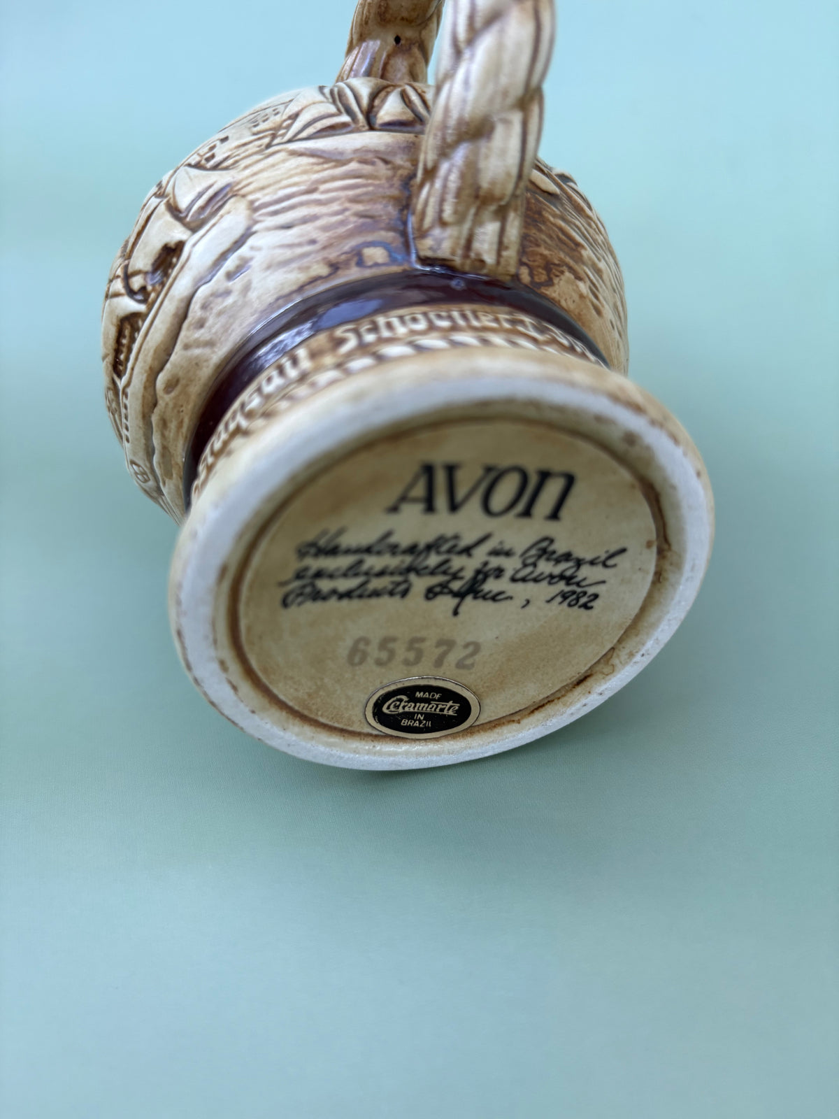 Vintage Avon "Tall Ships" Mini Stein