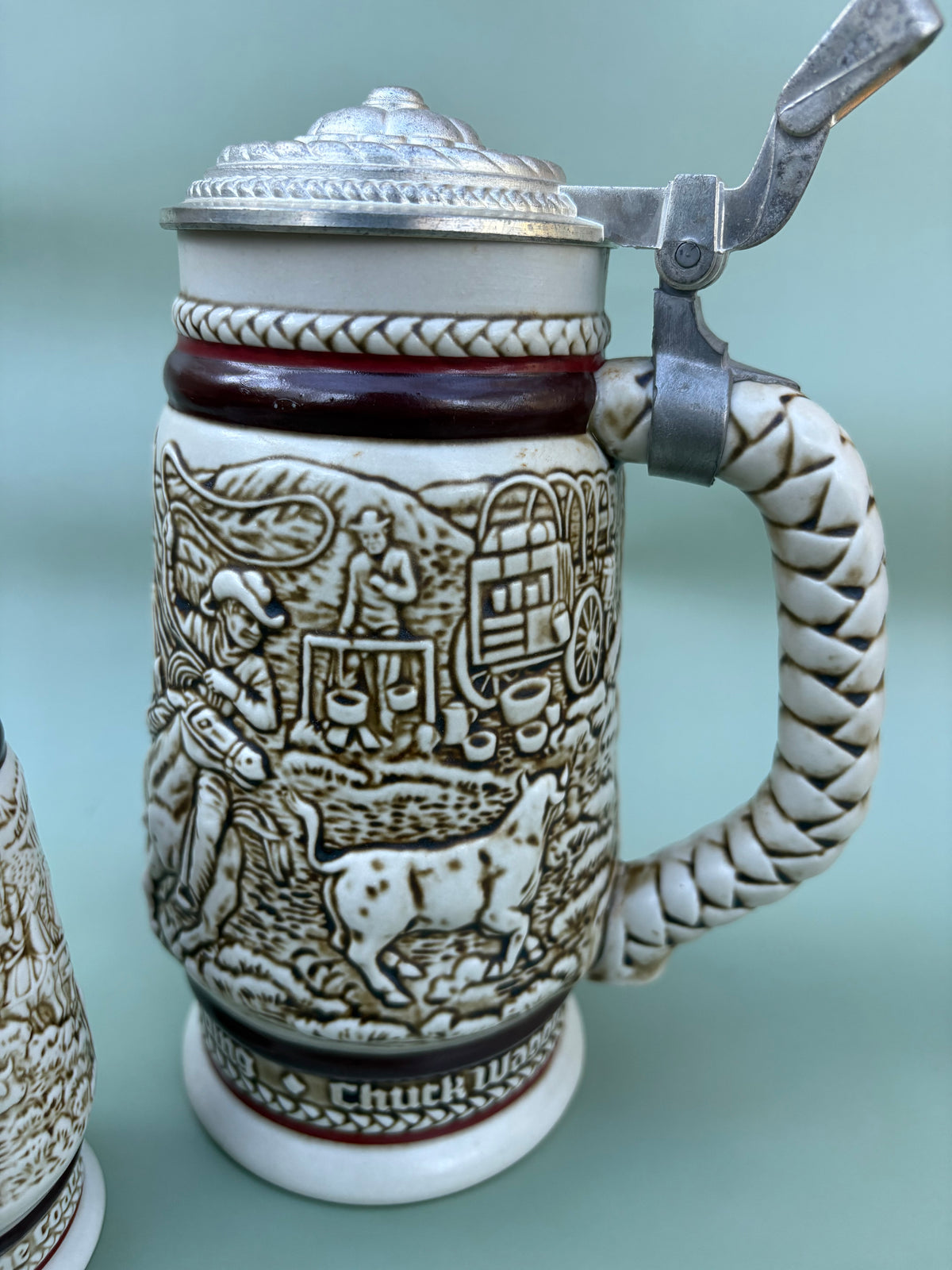 Vintage Avon Wild West Stein