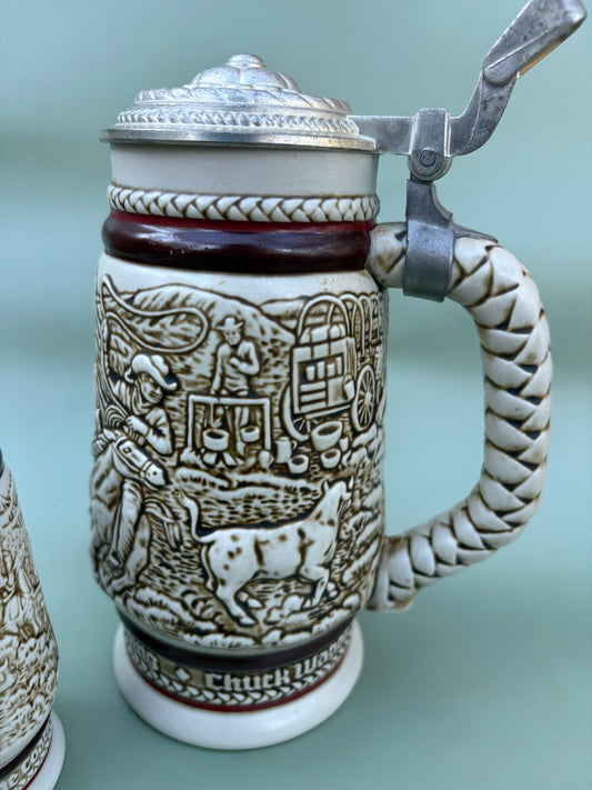 Vintage Avon Wild West Stein