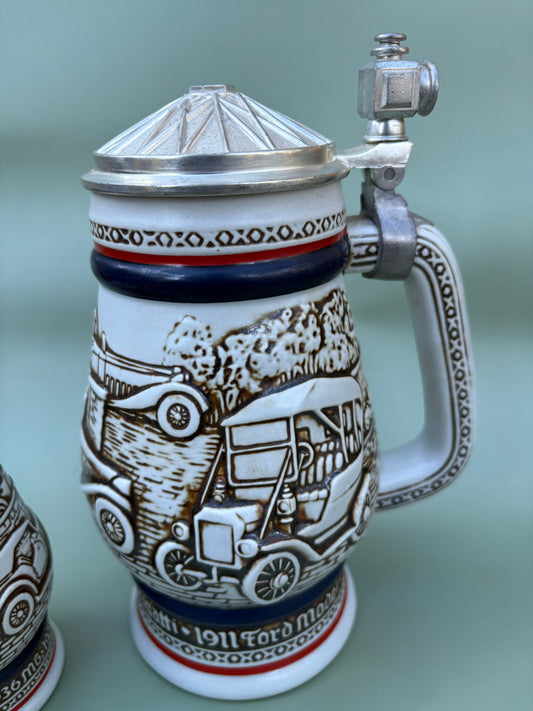 Vintage Avon Car Classics Stein