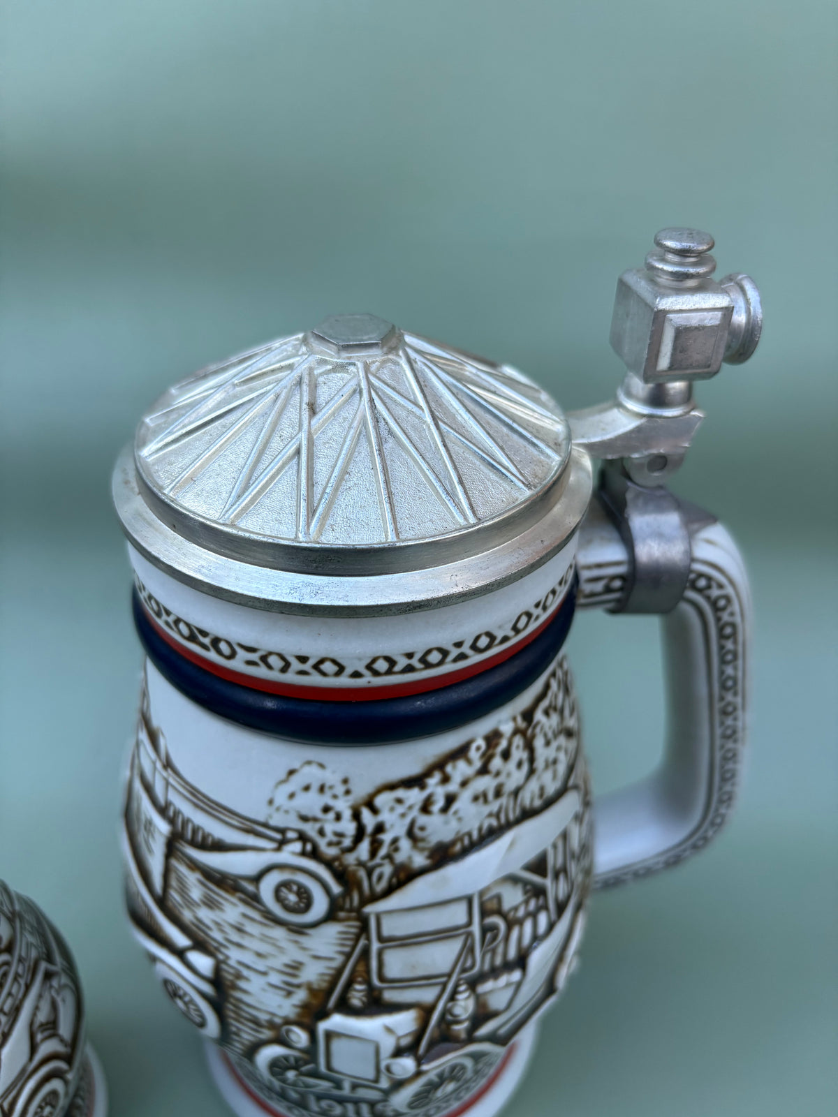 Vintage Avon Car Classics Stein