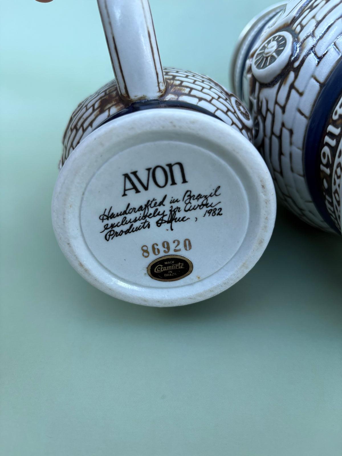 Vintage Avon Car Classics Mini Stein