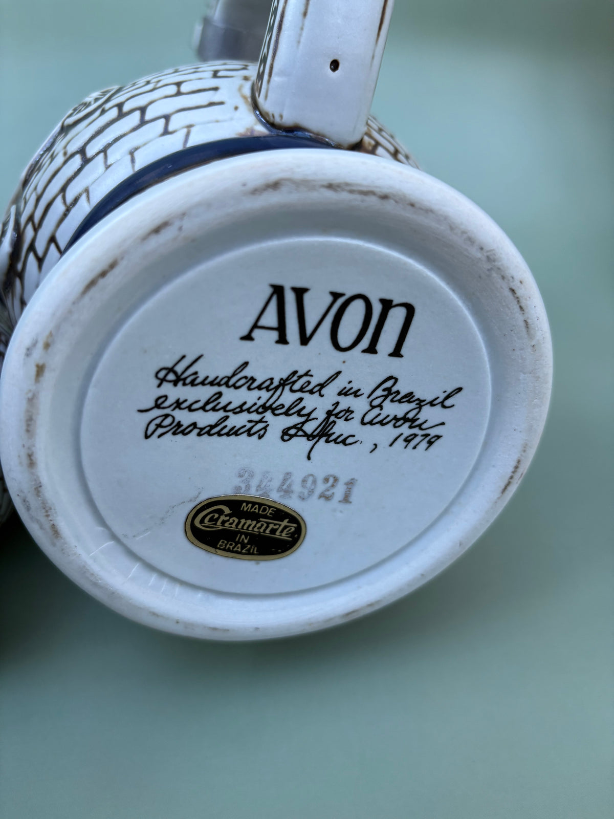 Vintage Avon Car Classics Stein