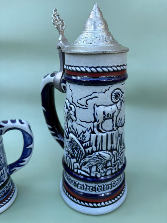 Vintage Avon "Wild Country" Stein