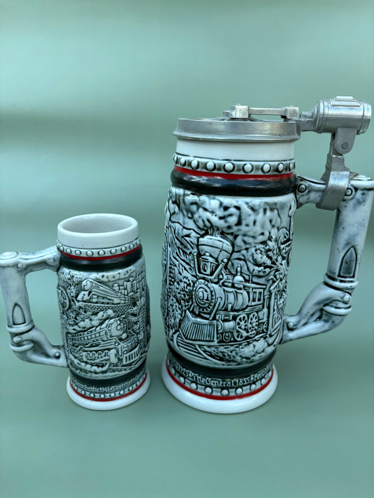 Vintage Avon "The Age of the Iron Horse" Stein