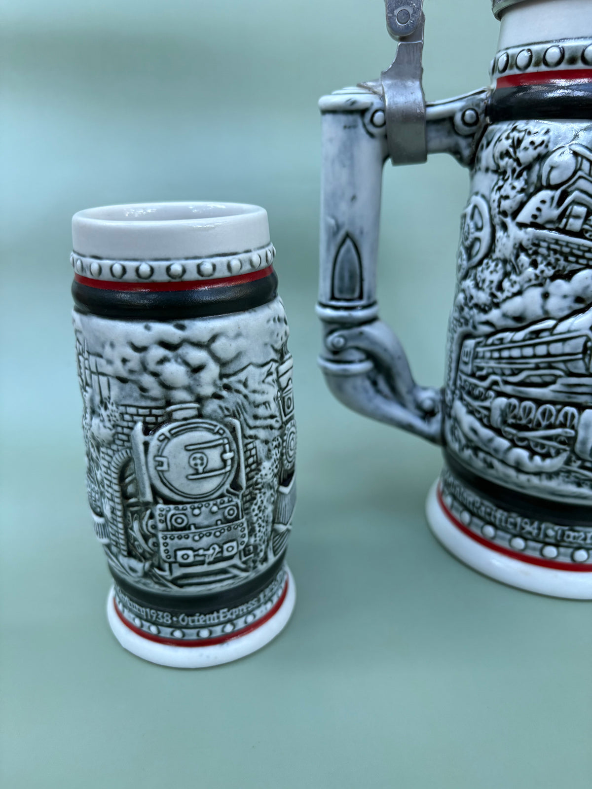 Vintage Avon "Age of the Iron Horse" Mini Stein