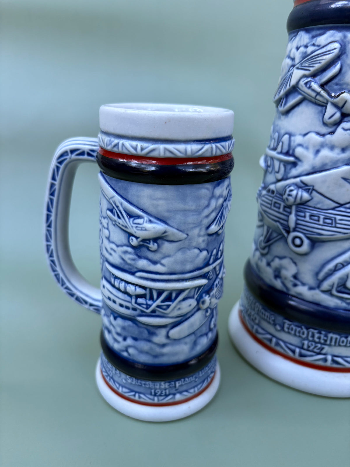 Vintage Avon "Flying Classics" Mini Stein