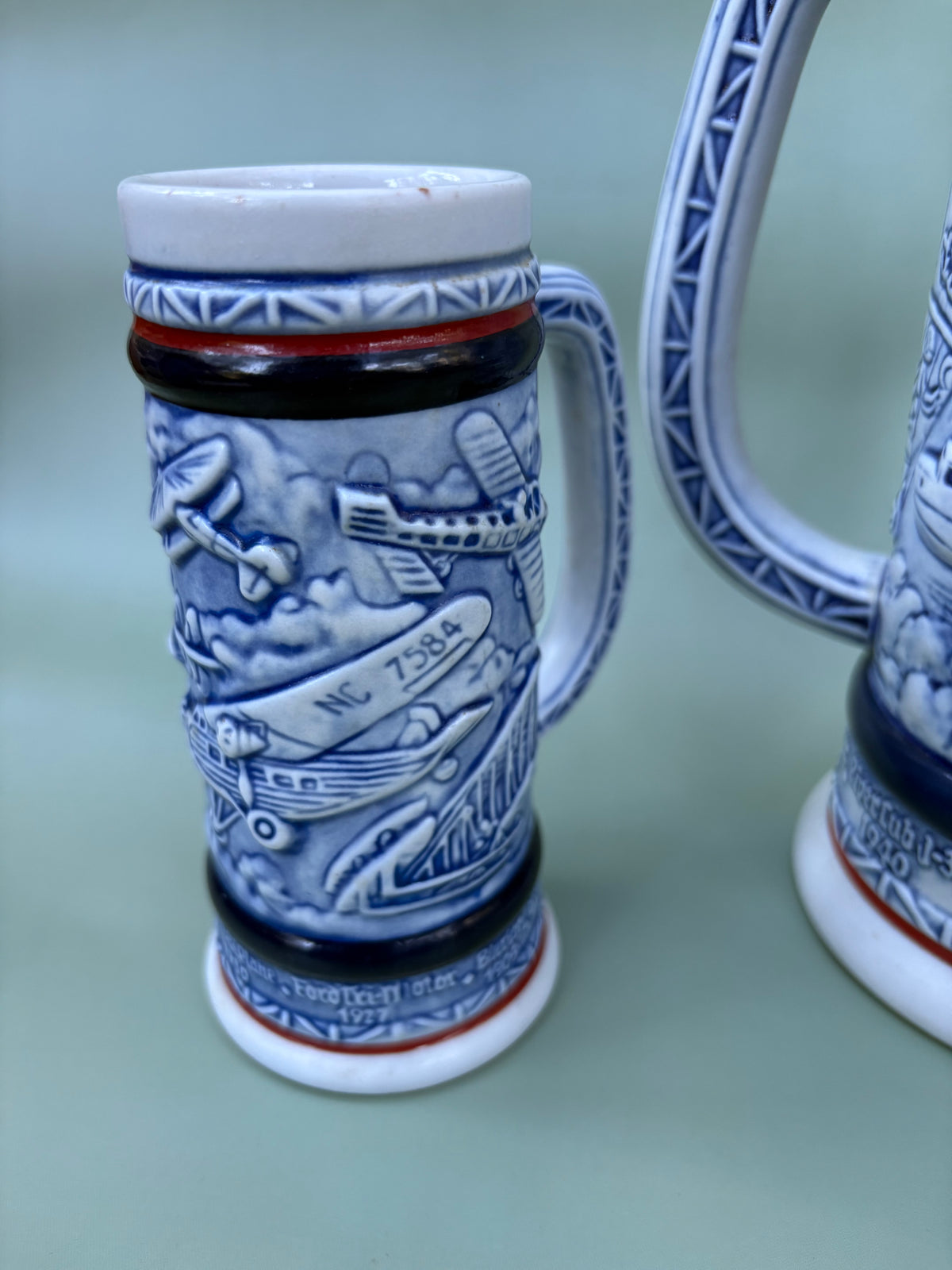 Vintage Avon "Flying Classics" Mini Stein