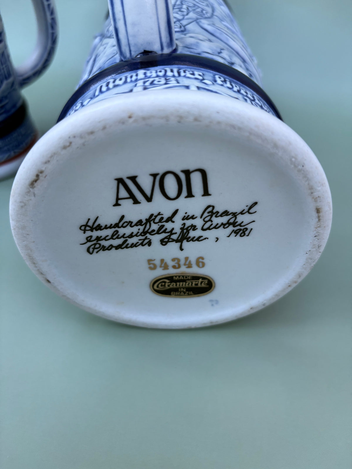 Vintage Avon "Flying Classics" Stein