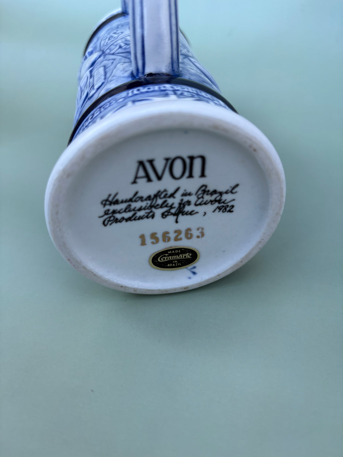 Vintage Avon "Flying Classics" Mini Stein