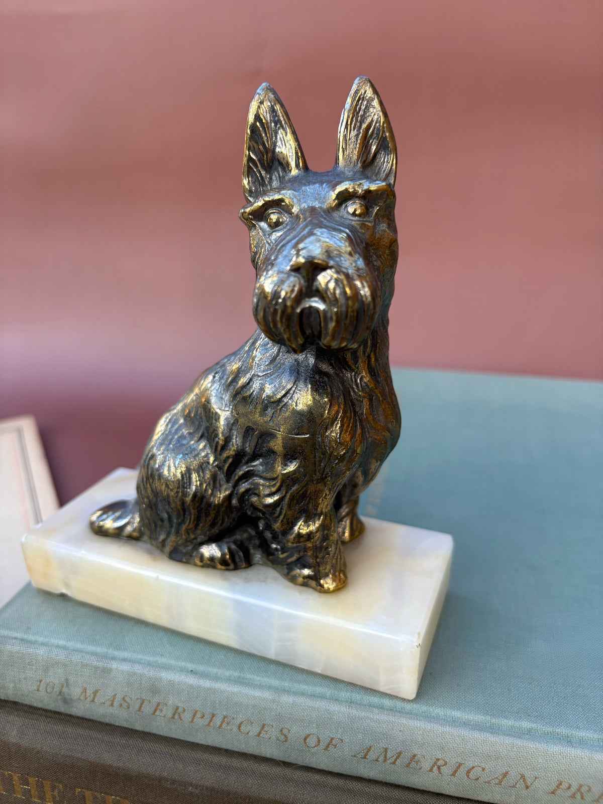 Vintage Pair of Scottie Dog Bookends