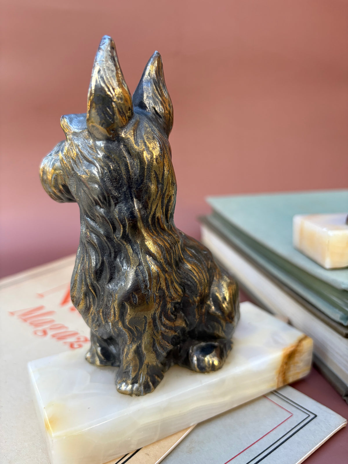 Vintage Pair of Scottie Dog Bookends