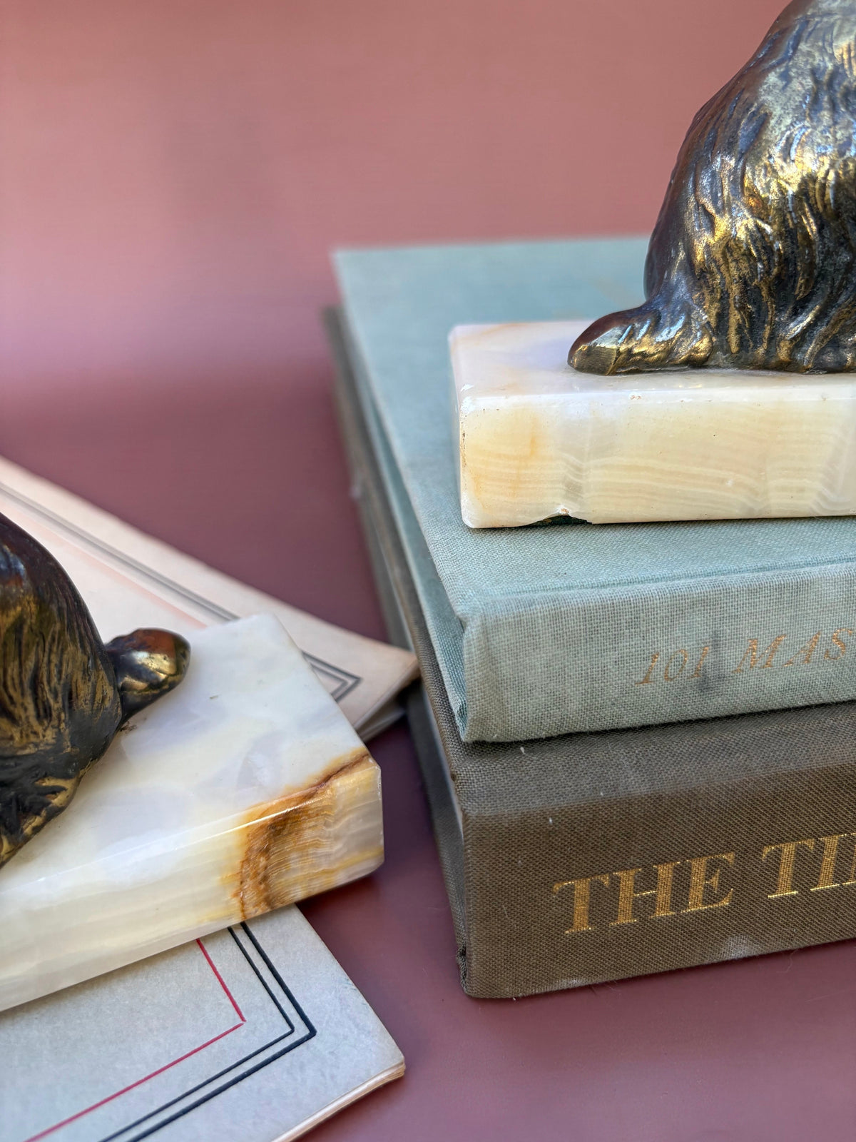 Vintage Pair of Scottie Dog Bookends