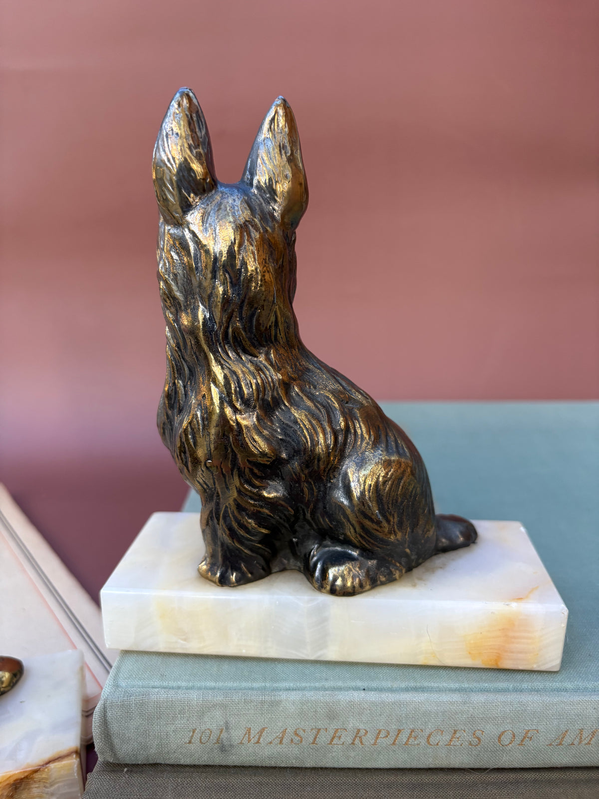 Vintage Pair of Scottie Dog Bookends