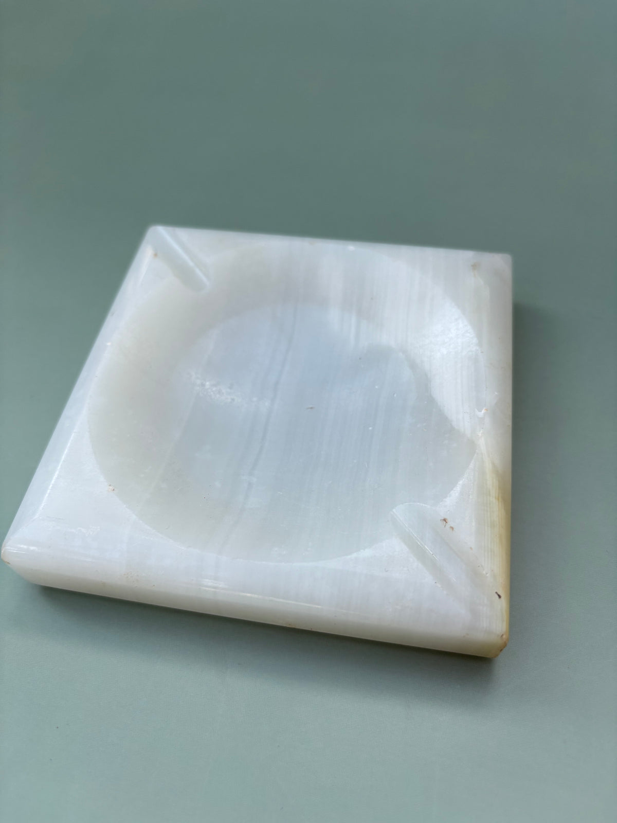 Vintage Square Stone Tray